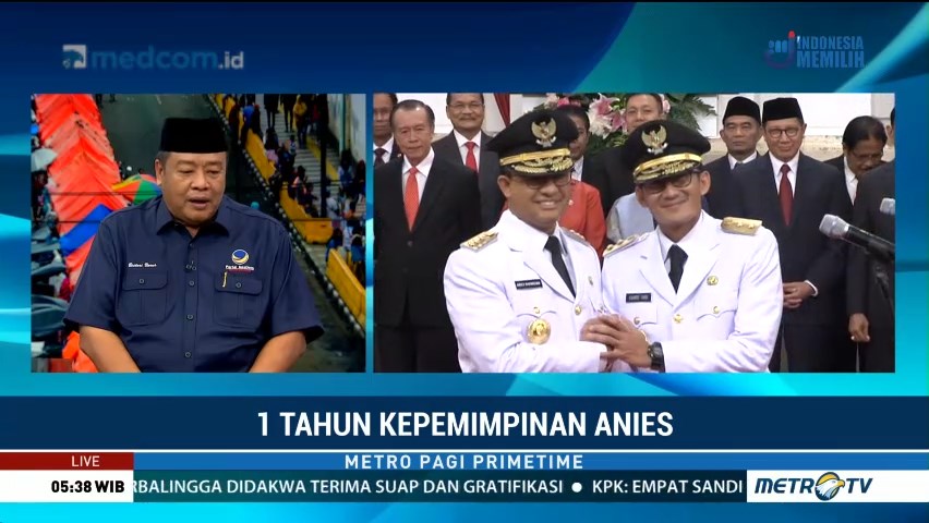 Setahun Pimpin DKI, Apa Kabar Program Unggulan Anies? (1)