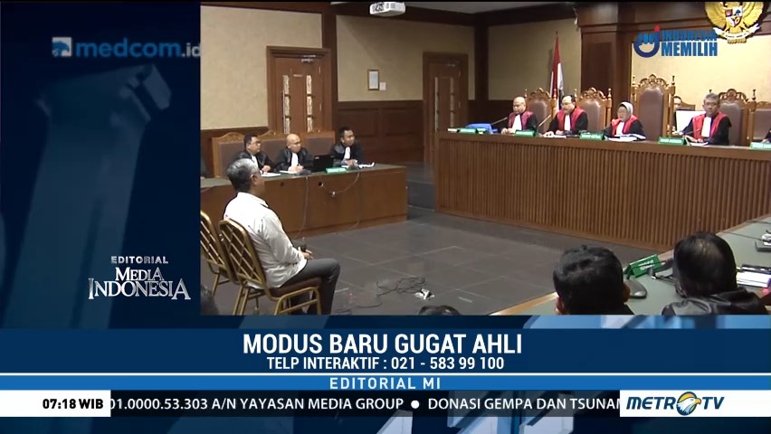 Modus Baru Gugat Ahli