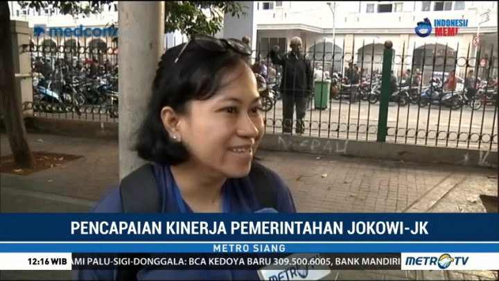 Tanggapan Masyarakat soal Kinerja Pemerintahan Jokowi-JK
