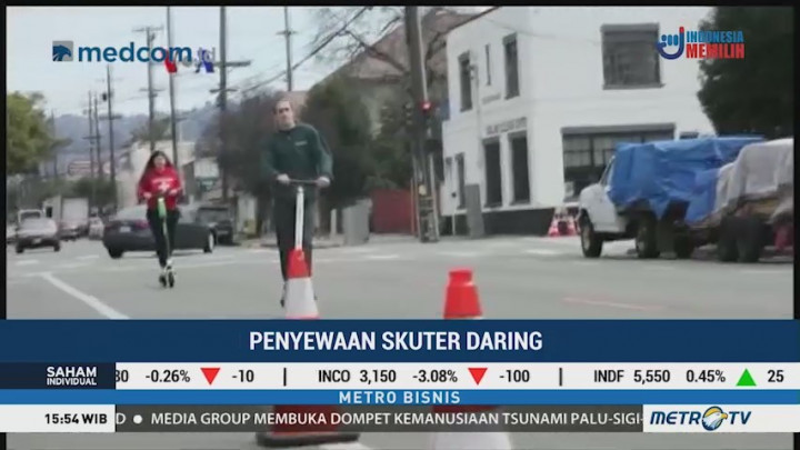 Bisnis Penyewaan Skuter Daring di AS