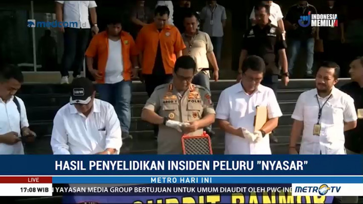 Tersangka Kasus Peluru Nyasar di Gedung DPR Dijerat UU Darurat