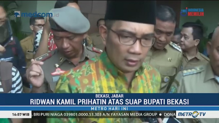 Ridwan Kamil Serahkan Kasus OTT di Bekasi ke KPK