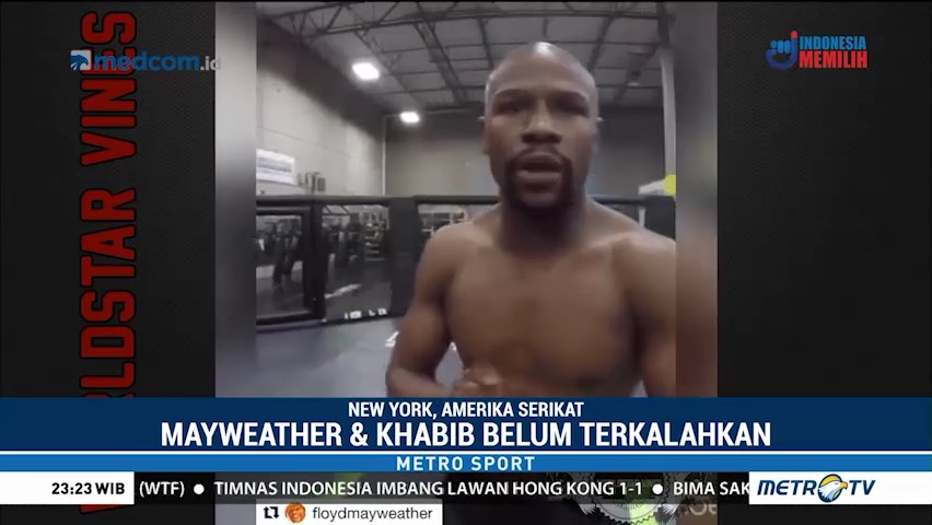 Mayweather Terima Tantangan Khabib Nurmagomedov