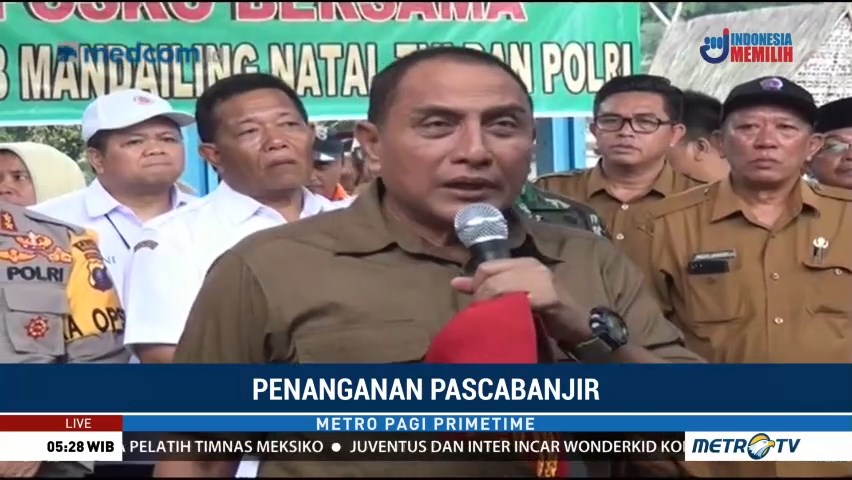 Korban Banjir Bandang Mandailing Natal akan Direlokasi