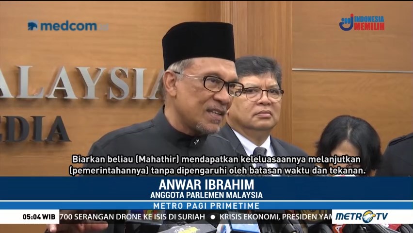 Anwar Ibrahim Dilantik Jadi Anggota Parlemen Malaysia