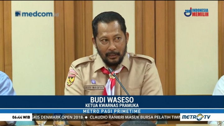 Buwas: Siswa yang Teriak Ganti Presiden Bukan Pramuka