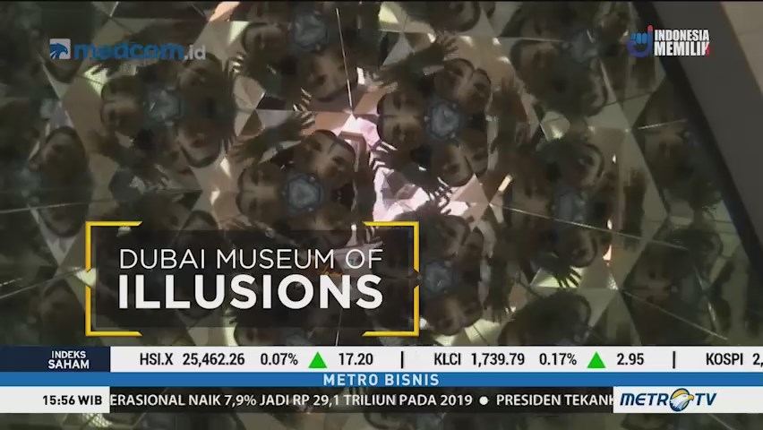 Mengujungi Museum Ilusi Dubai