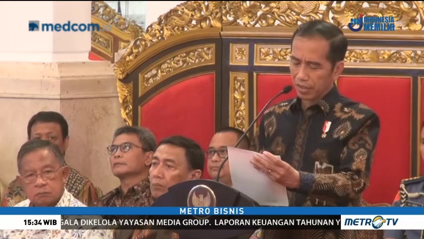 Jokowi Minta Surplus Neraca Perdagangan Dipertahankan