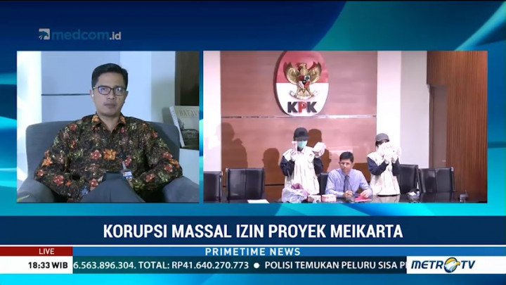 Suap Izin Meikarta Diterima Bupati Bekasi Lewat Sejumlah Dinas Pemkab
