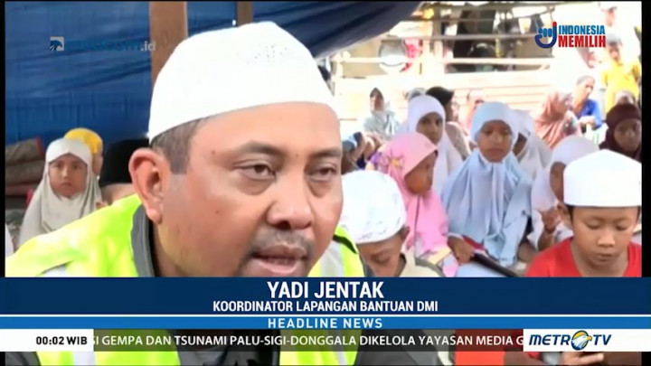 Dewan Masjid Indonesia Salurkan Bantuan ke Sulteng