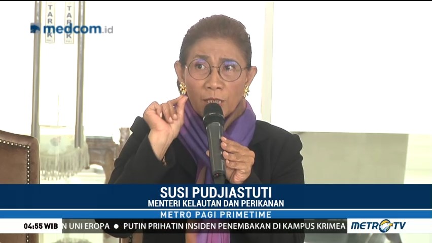 Menteri Susi Minta Sandiaga Pelajari UU Perikanan