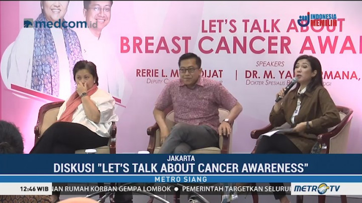 Media Group Kampanyekan Bahaya Kanker Payudara