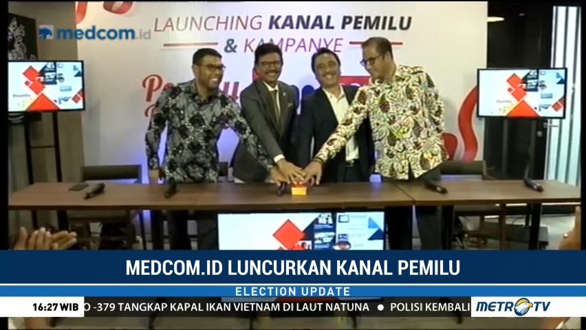 <i>Medcom.id</i> Luncurkan Kanal Pemilu 2019