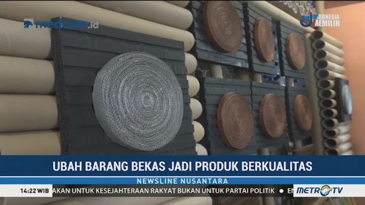 Ubah Jerami Jadi Bernilai Seni Tinggi