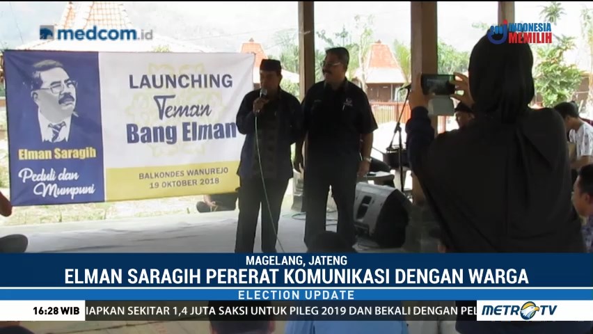 Jelang Pemilu 2019, Elman Saragih Pererat Komunikasi dengan Warga