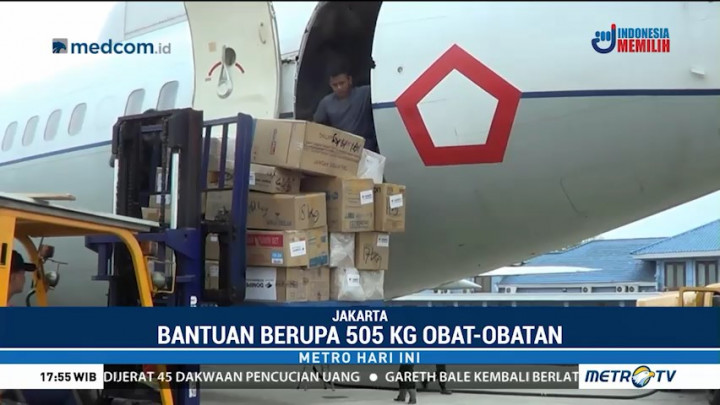 Media Group Salurkan Bantuan Obat-obatan ke Palu