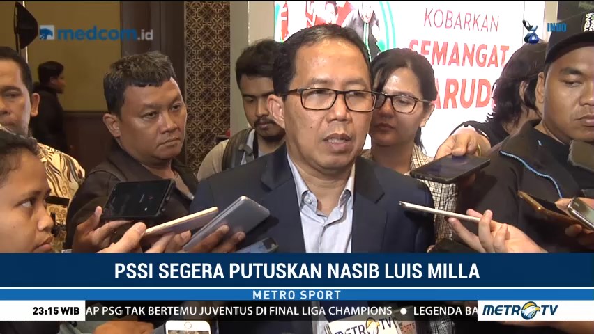 PSSI Segera Putuskan Nasib Luis Milla