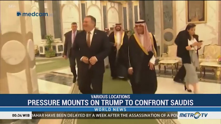 Pressure Mounts on Trump to Confront Saudis on Khashoggi