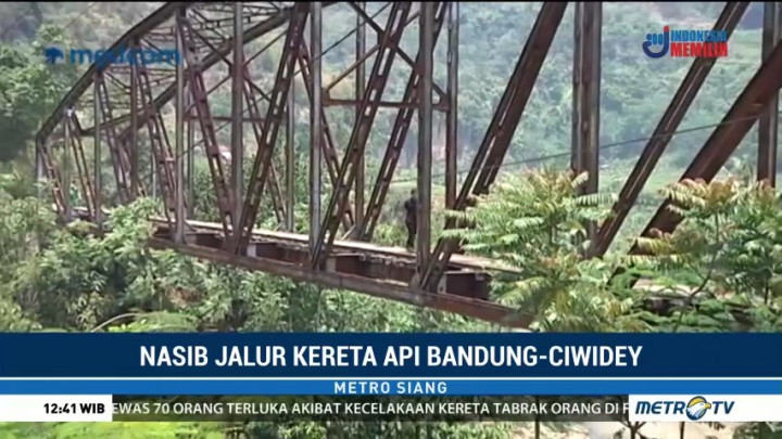 Nasib Jalur Kereta Api Bandung-Ciwidey