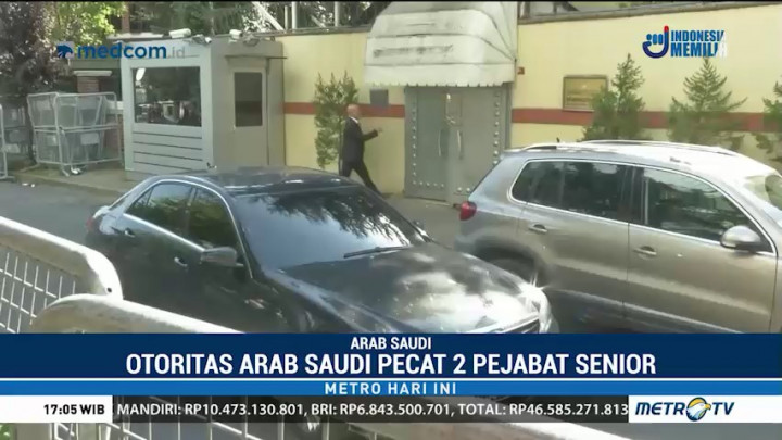 Kasus Khashoggi, Arab Saudi Pecat Dua Pejabat Senior