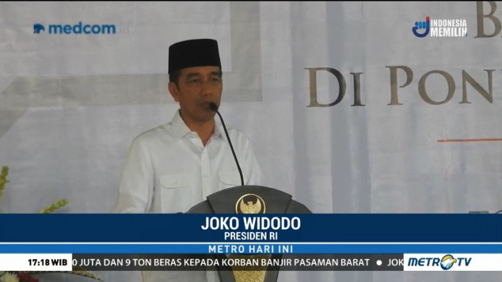Kunjungi Ponpes Al-Itqon Semarang, Jokowi Ingatkan Jaga Ukhuwah Islamiyah