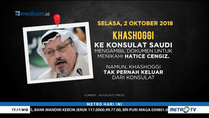 Kronologi Pembunuhan Jurnalis Arab Saudi