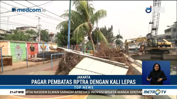 Kondisi RPTRA Krendang yang Tak Lagi Terawat