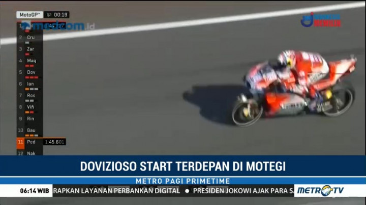 Dovizioso Start Terdepan di MotoGP Jepang