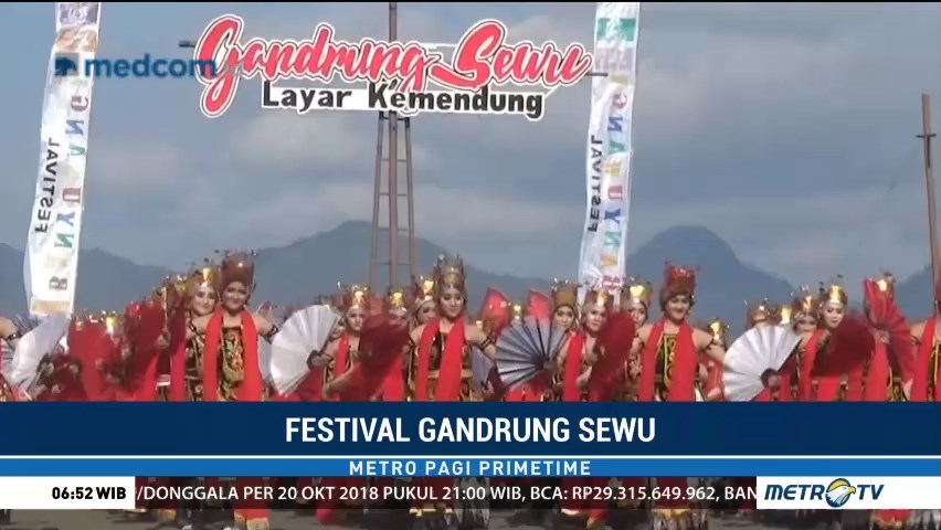 Kemeriahan Festival Gandrung Sewu