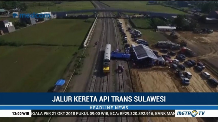 Pengerjaan Jalur KA Trans Sulawesi Masuk Tahap III