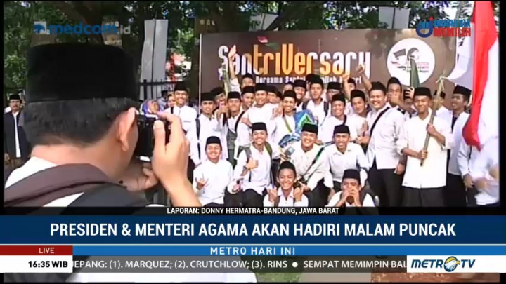 Peringati Hari Santri Nasional, 10 Ribu Santri Lakukan Kirab