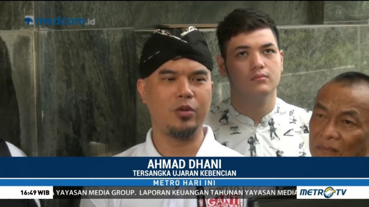 Jadi Tersangka, Ahmad Dhani Laporkan Balik Pelapor ke Mabes Polri