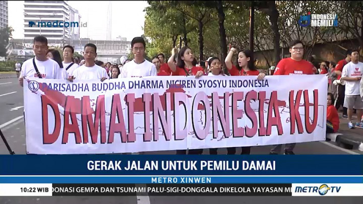 Gerak Jalan untuk Pemilu Damai