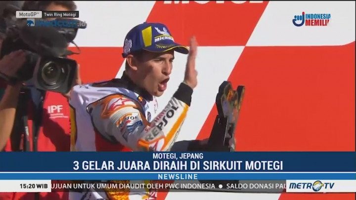Marc Marquez Lewati Rekor Valentino Rossi