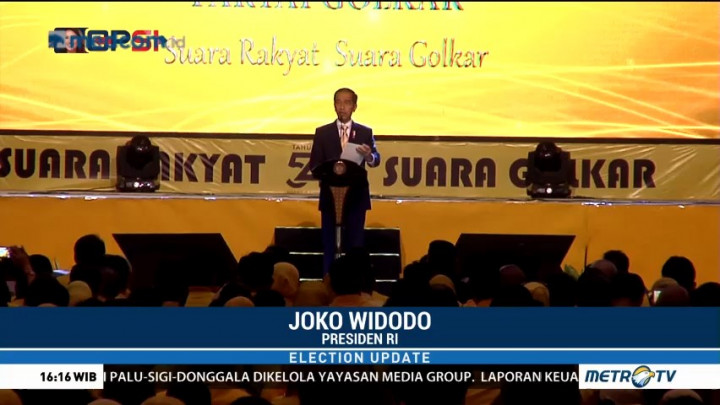 Jokowi: Jangan Dekat ke Rakyat Pas Mau Pilpres dan Pileg Saja