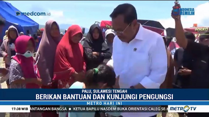 Jaksa Agung Kunjungi Pengungsian di Petobo