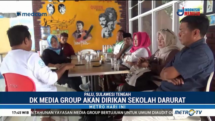Media Group Rekrut Relawan untuk Mengajar di Sekolah Darurat