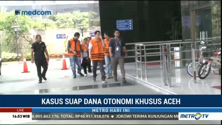 KPK Kembali Periksa Tersangka Irwandi Yusuf