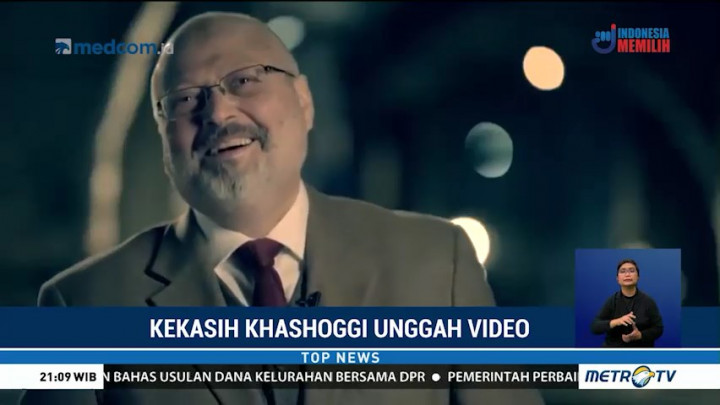 Kekasih Unggah Video Khashoggi di Twitter