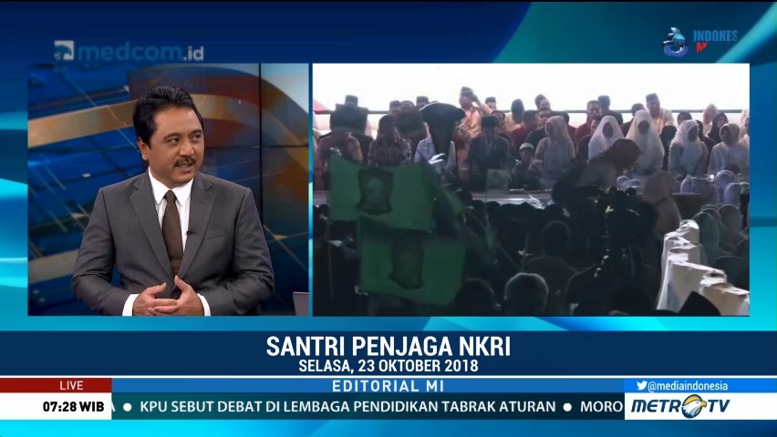 Bedah Editorial MI: Santri Penjaga NKRI