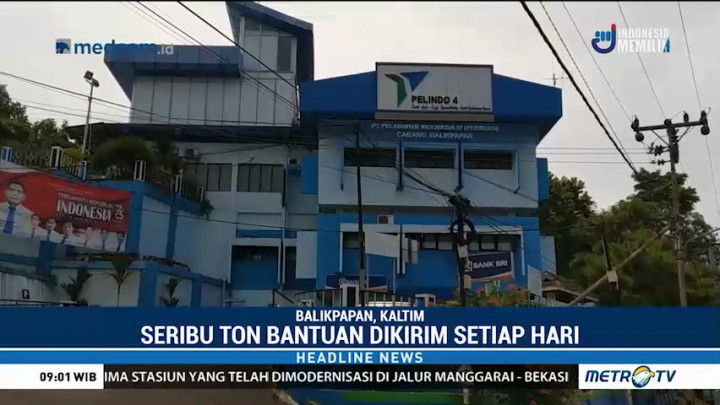 Setiap Hari, Seribu Ton Bantuan untuk Sulteng Dikirim dari Balikpapan