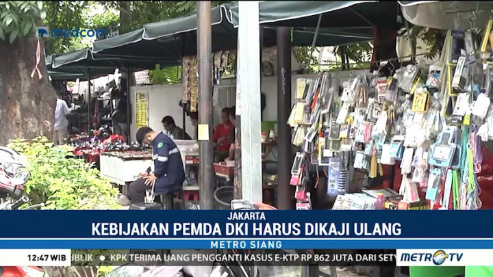 Alih Fungsi Trotoar DKI Tak Tepat Guna?