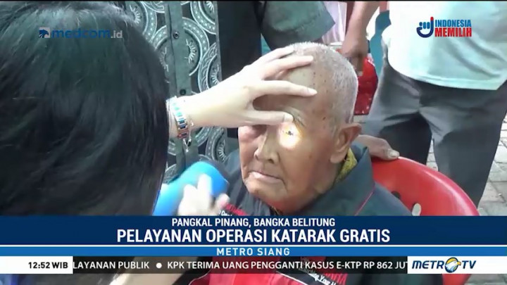 Media Group dan Yayasan Mata Terang Gelar Operasi Katarak Gratis