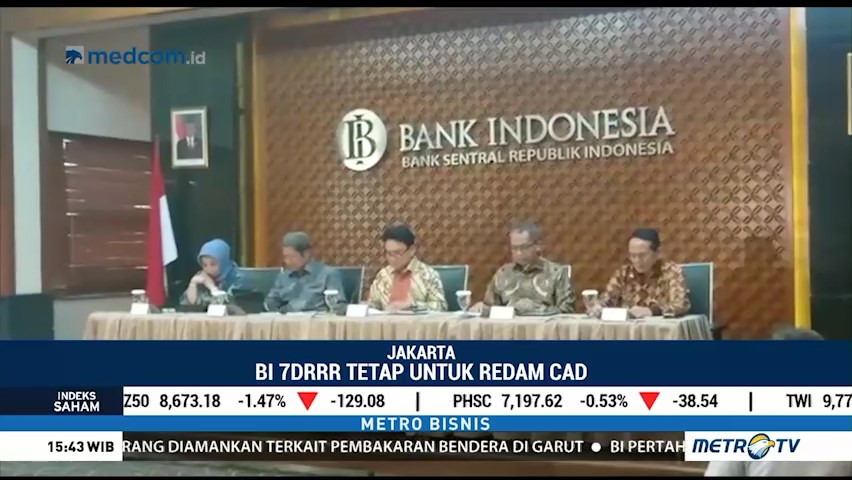 BI Pertahankan Suku Bunga Acuan di 5,75%