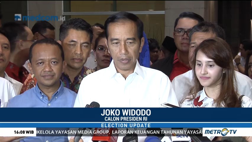 Kumpulkan Timses, Jokowi Ingin Kampanye Positif di Pilpres 2019