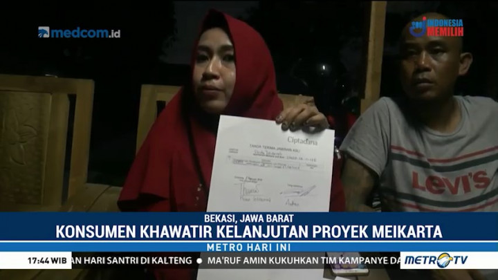 Konsumen Khawatir dengan Kelanjutan Proyek Meikarta