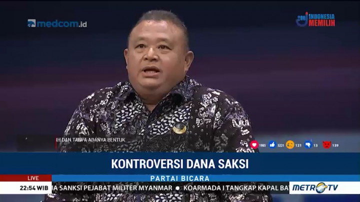 Kontroversi Dana Saksi (4)