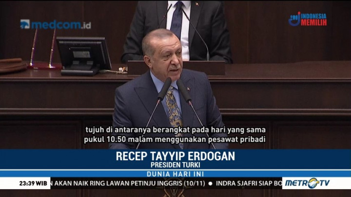 Presiden Turki Ungkap Tewasnya Jamal Khashoggi
