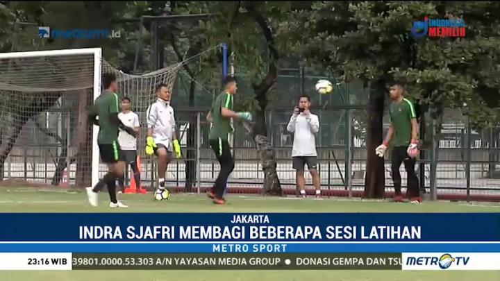 Latihan Timnas U-19 Jelang Laga Melawan UEA