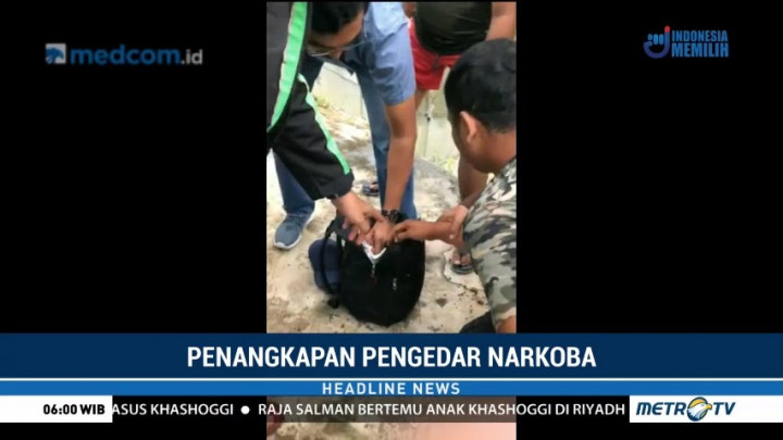 Polisi Tangkap Pengedar Narkoba di Sumut